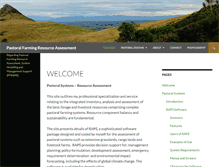 Tablet Screenshot of pastoralsystems.co.nz